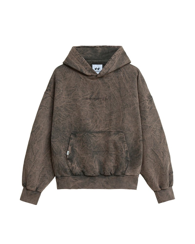 Icon Hoodie Outer Brown