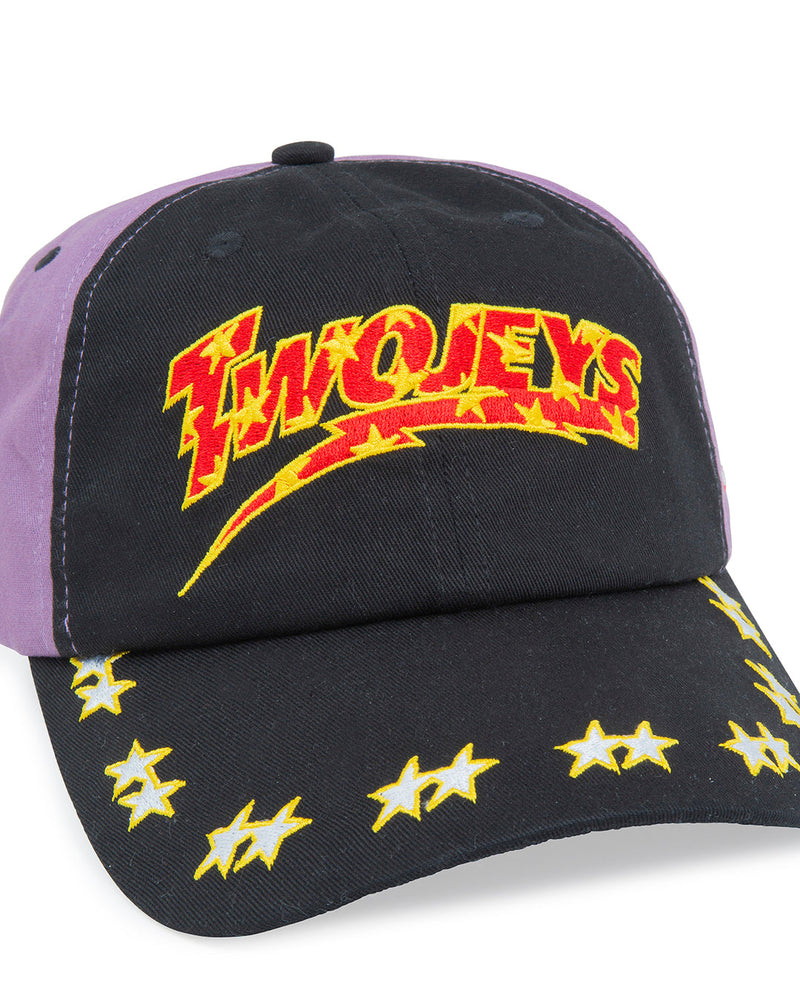 Embroidered Purple Dad Cap
