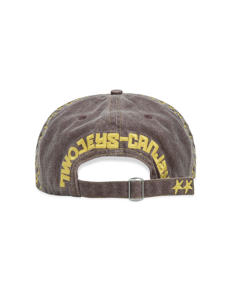 Can Jeys Washed Brown Cap