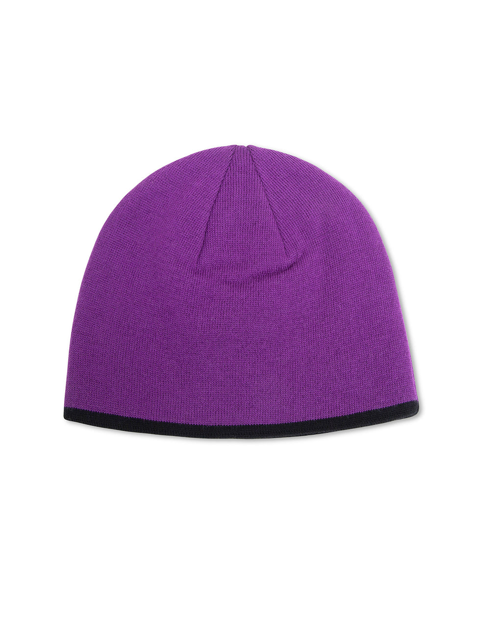 Reversible Icon Black/Purple Beanie