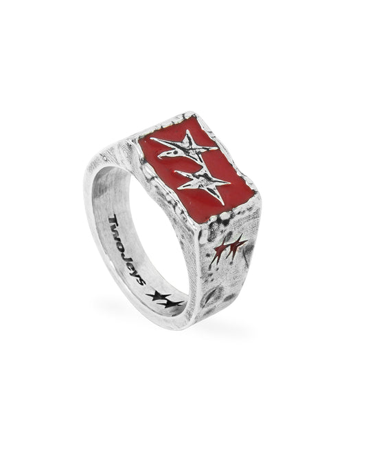 Ignorant Icon Ring Ruby