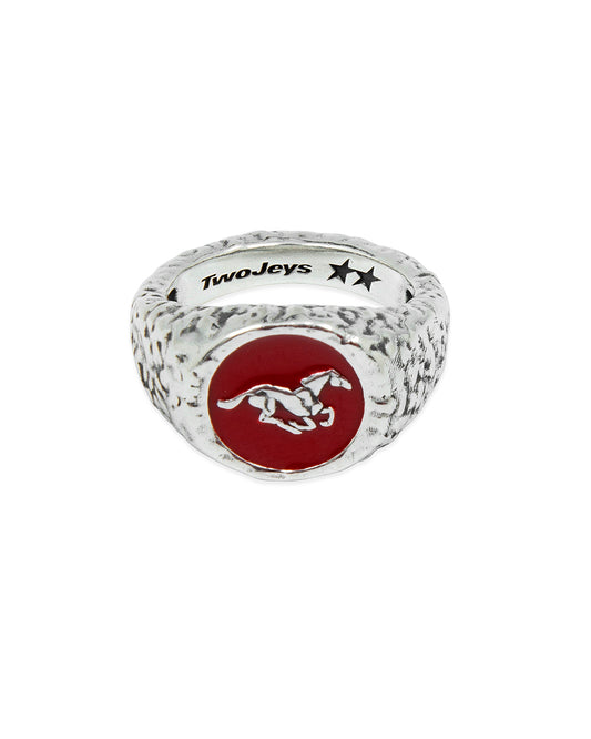 Anillo Enameled Horse