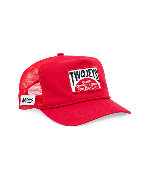 帽子 Twojeys youth cap red Twojeys: Youth Red Cap – Grail Point