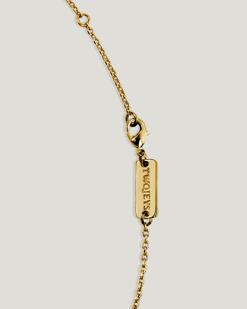 Always Overthinking Necklace oro