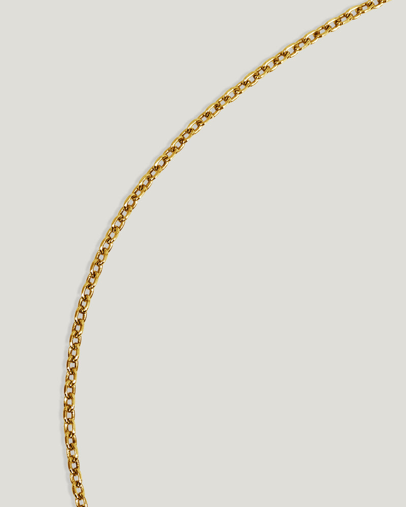 Always Overthinking Necklace oro