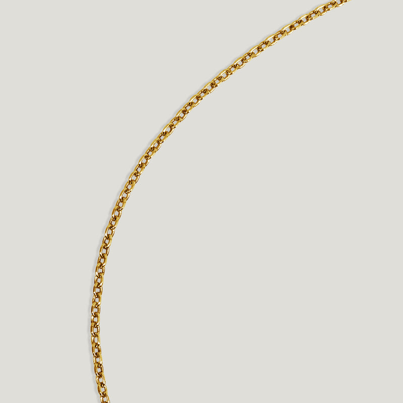 Always Overthinking Necklace oro