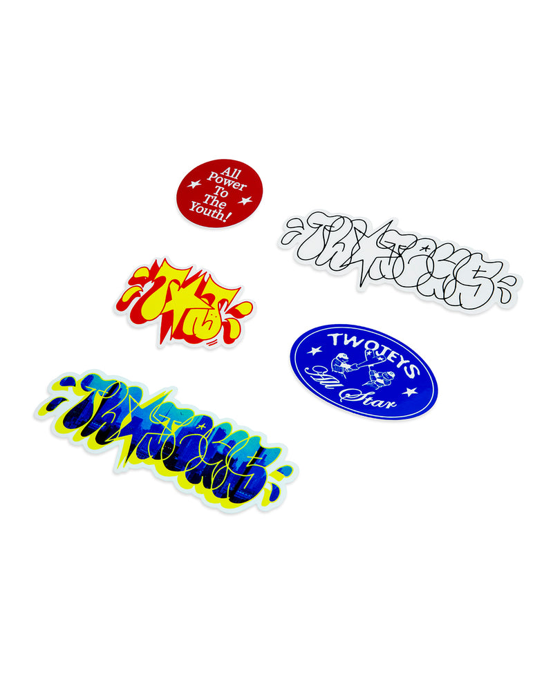 Twojeys All Star Sticker Pack