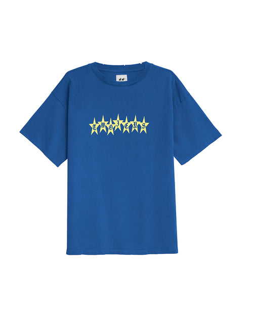 Blue Graphic Stars Tee