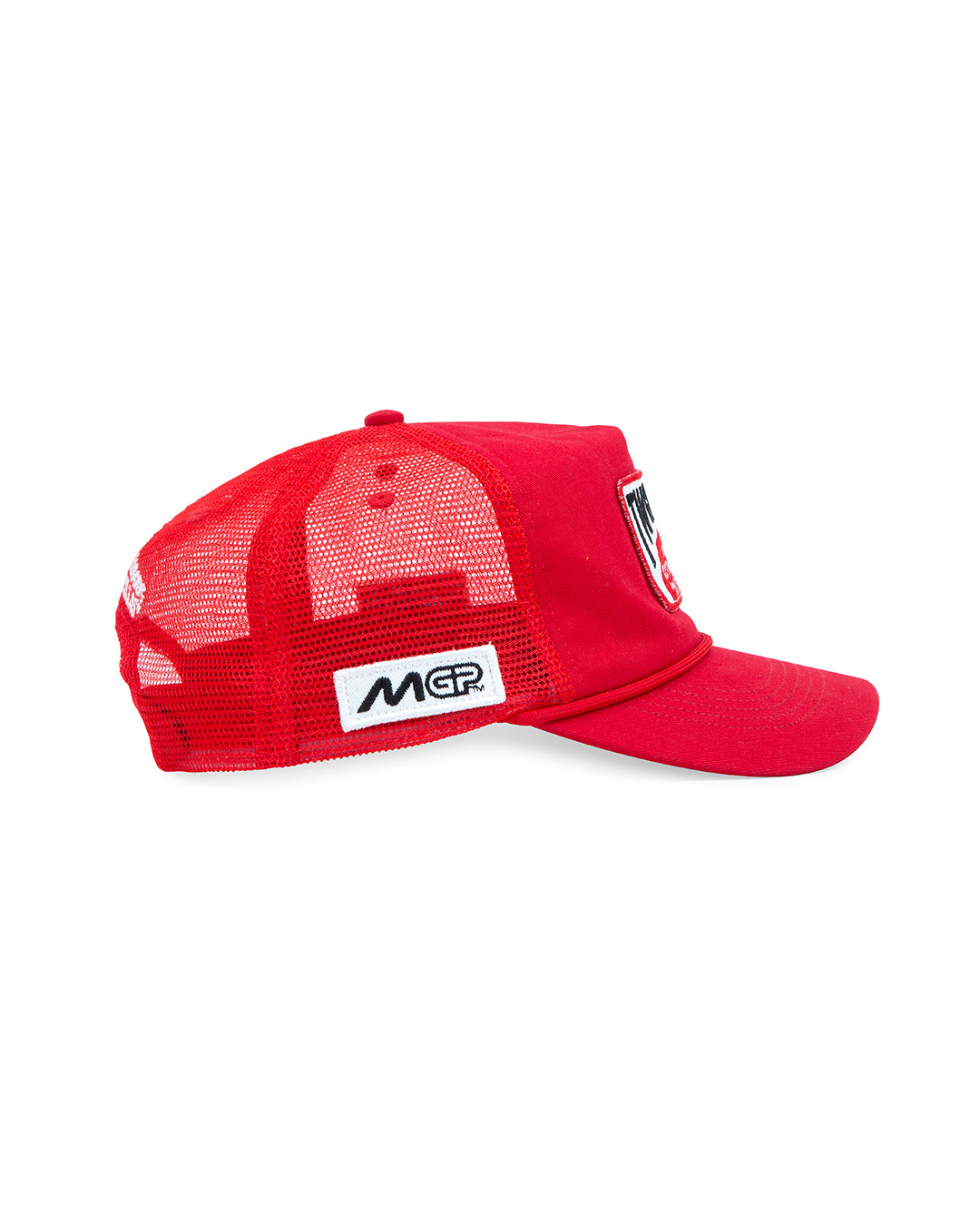 Moto GP Red Trucker Cap