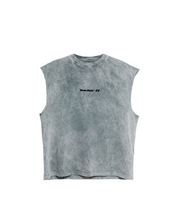 Icon Washed Acid Grey Sleeveless