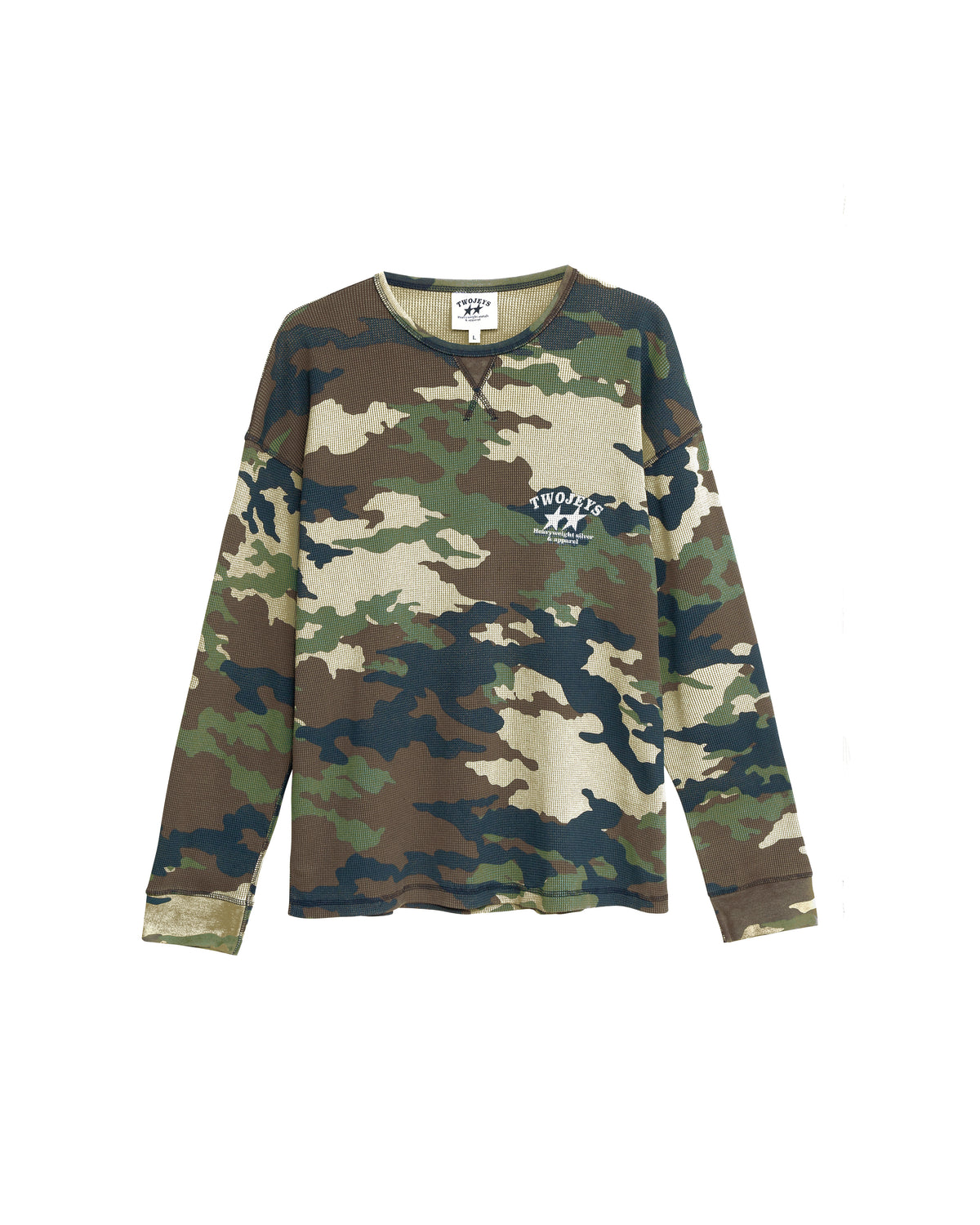 Woodland Basic Waffle Long Sleeve – Twojeys