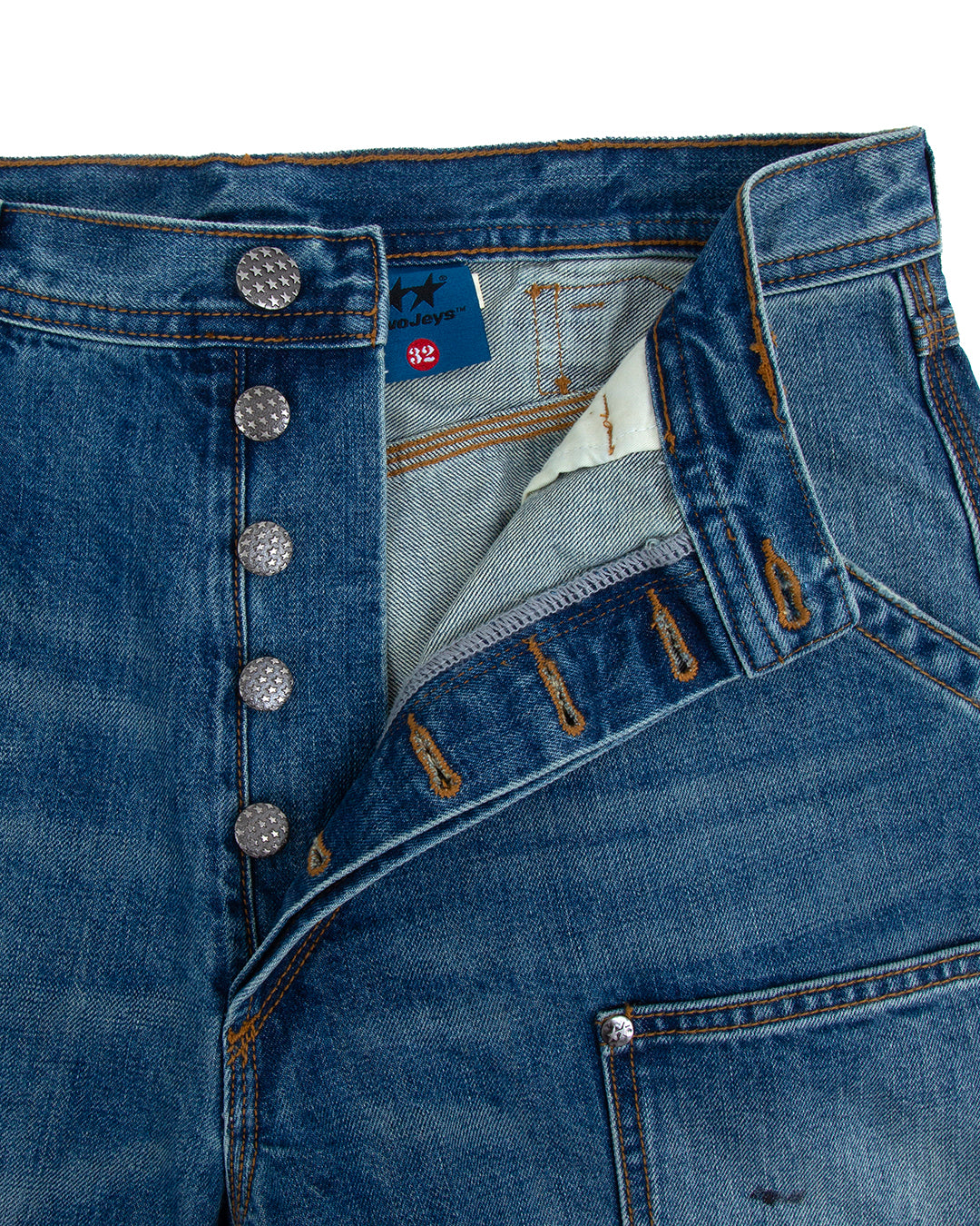 Carpenter Light Wash Denim Pants – detalle