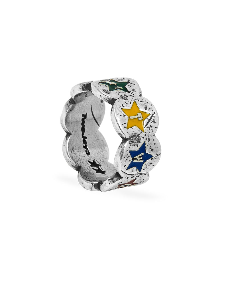 Anillo Circles & Stars Ring