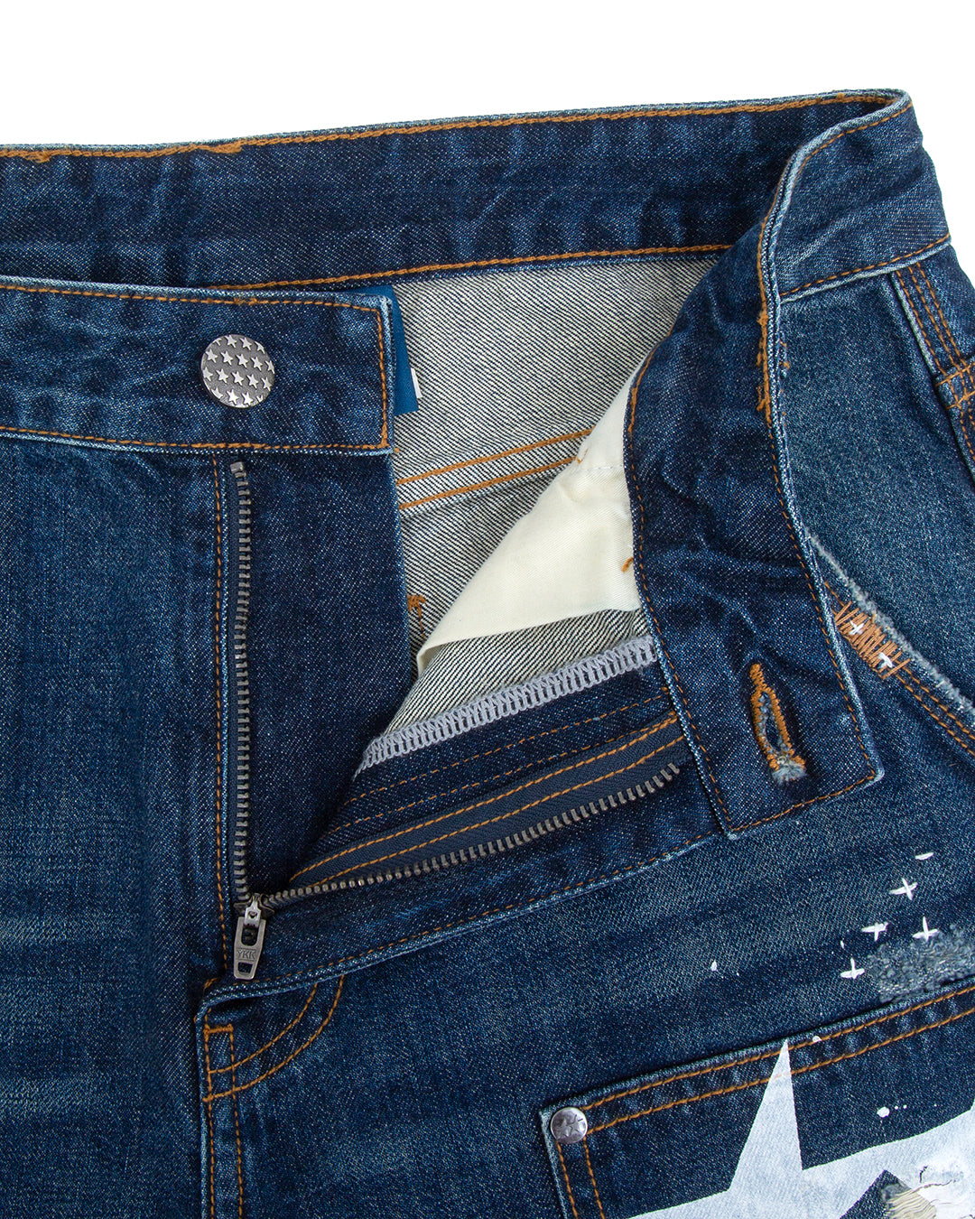 Carpenter Printed Logo Denim Pants – detalle
