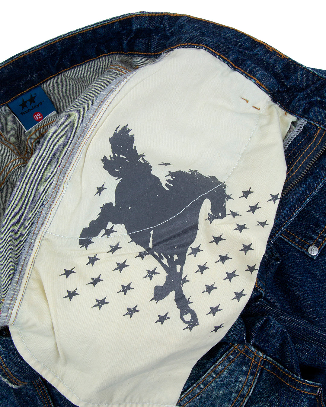 Carpenter Printed Logo Denim Pants – detalle