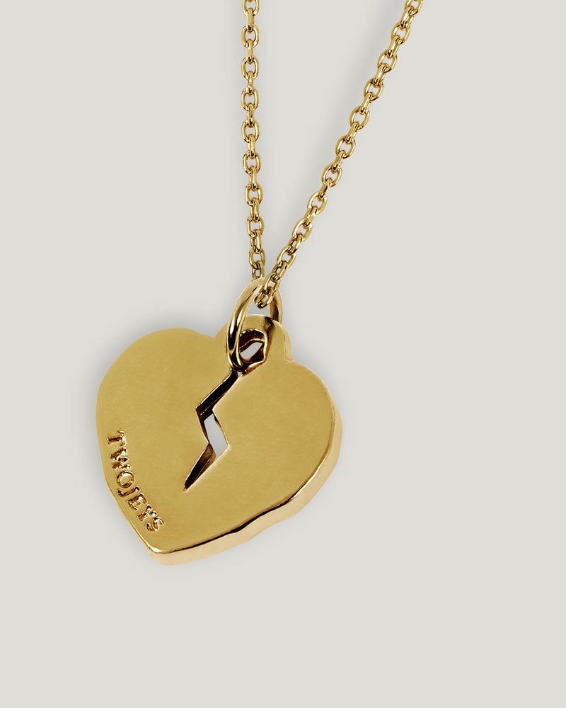 Always Overthinking Necklace oro