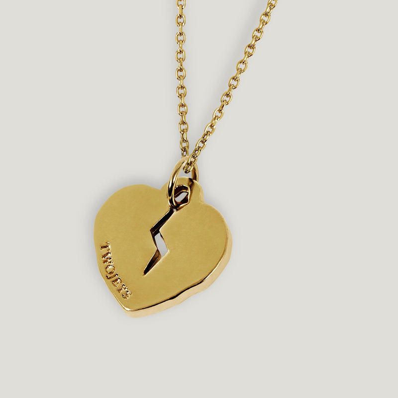 Always Overthinking Necklace oro