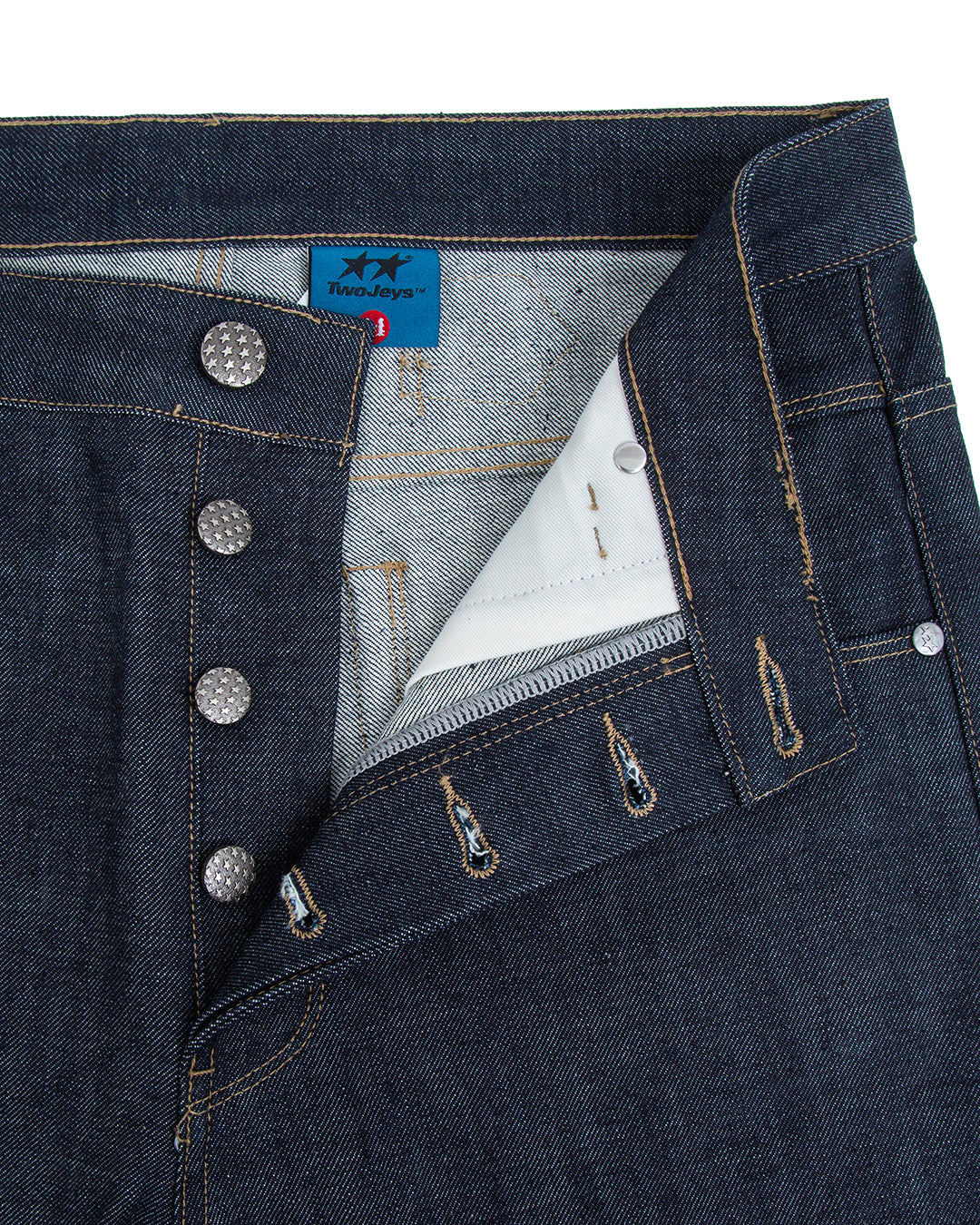 Bootcut Raw Denim Pants – detalle
