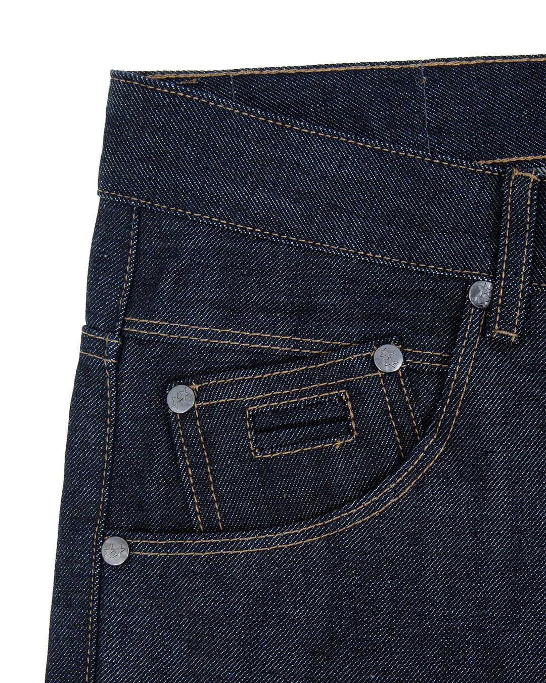 Bootcut Raw Denim Pants – detalle