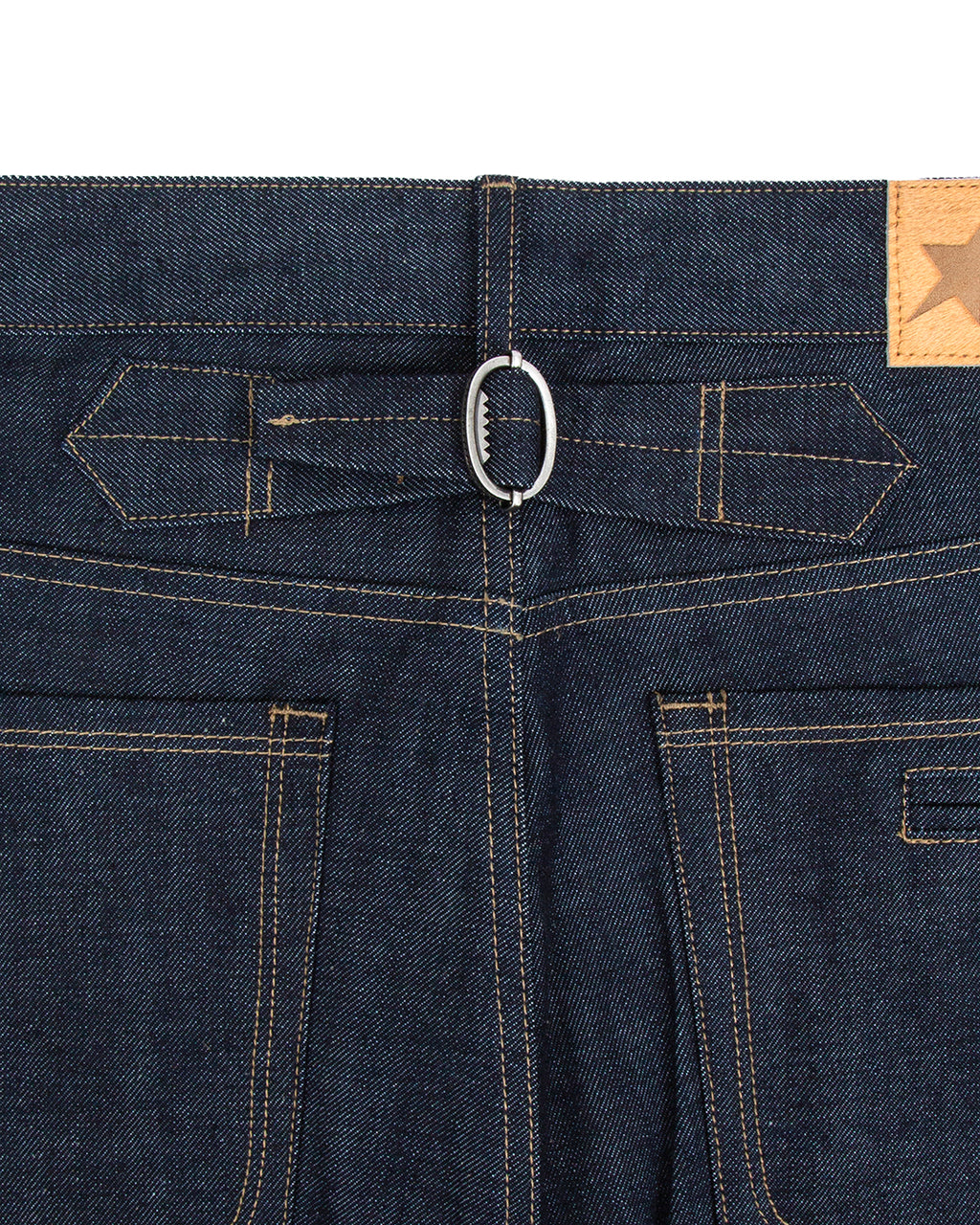 Bootcut Raw Denim Pants – detalle