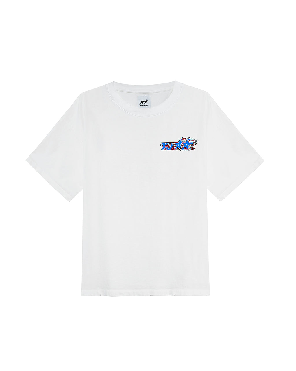 White Garage Tee