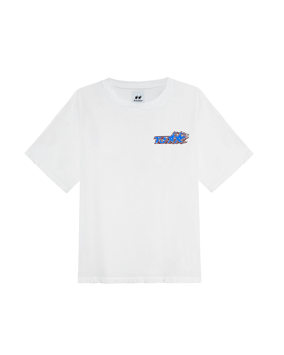 White Garage Tee