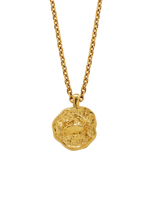 Cancer Necklace Gold
