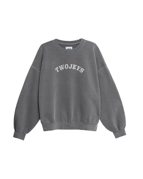 Antracita Varsity Crewneck – Twojeys