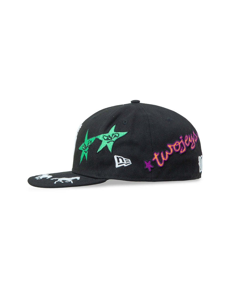 NE X TJ Embroidered Black 59Fifty