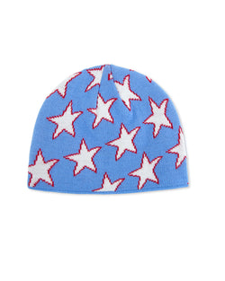 Blue All-over Stars Beanie
