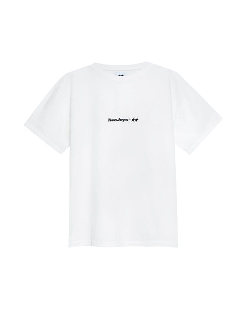 Icon Vintage White T-Shirt – front view