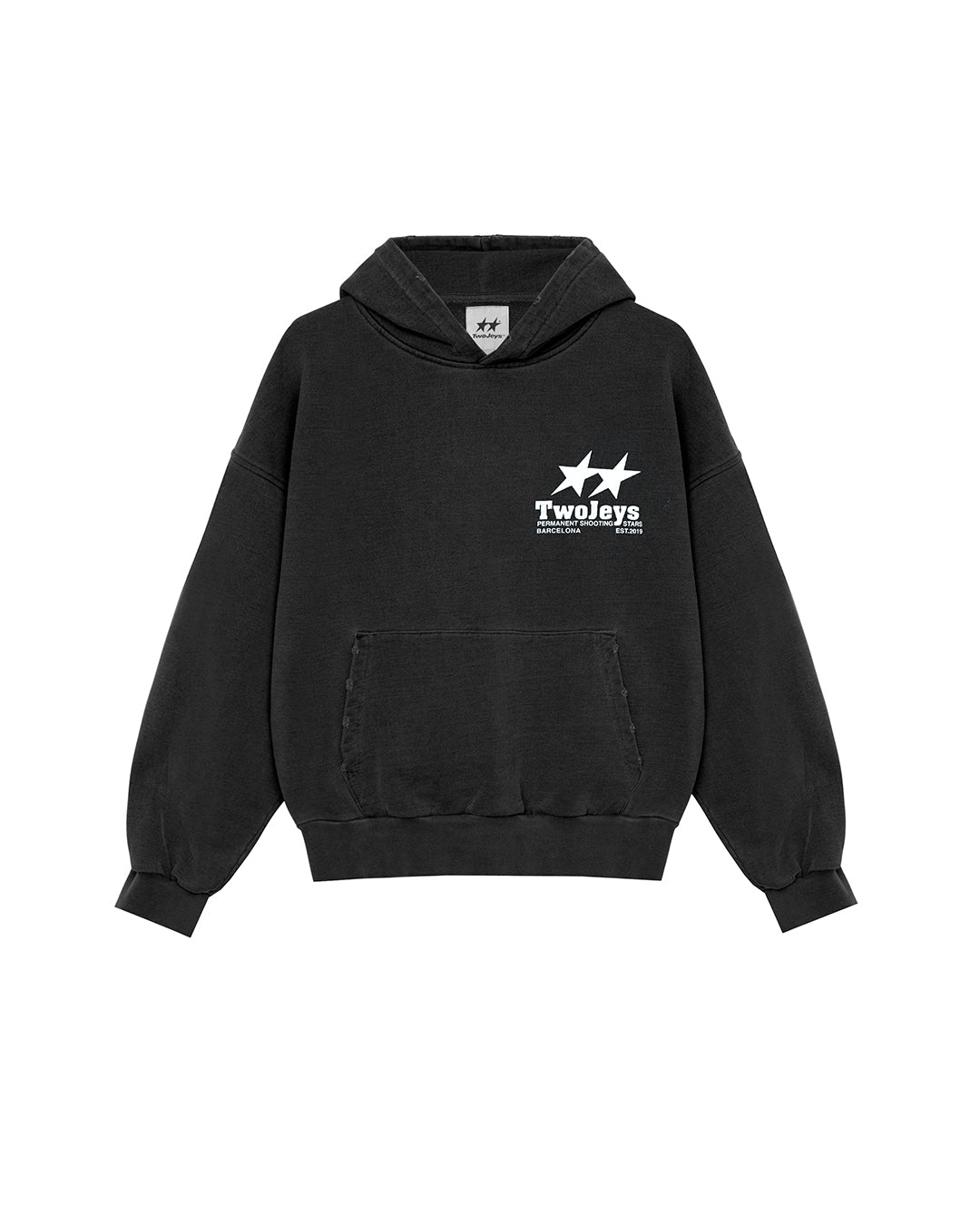 Statement Hoodie Black – front view