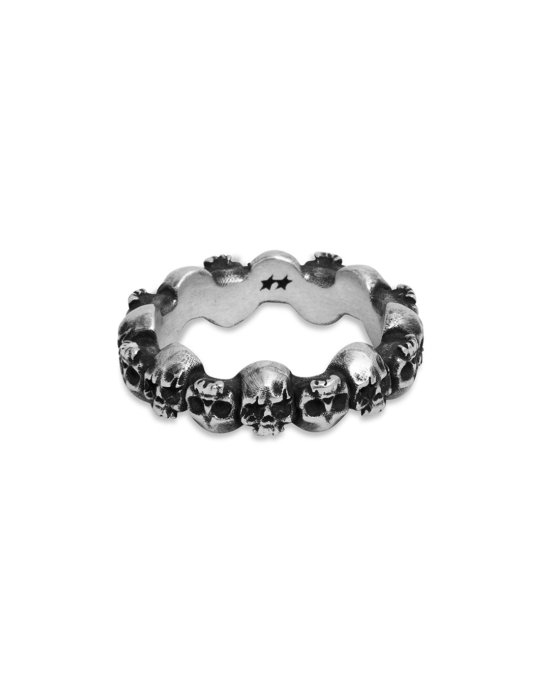 Stacked Skull Ring