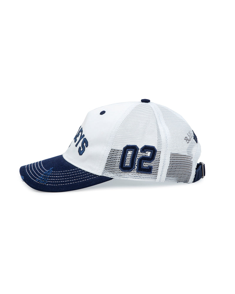 White Icon Trucker