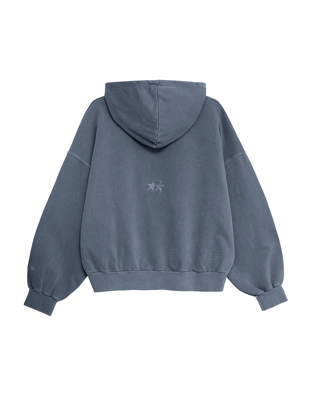 Pigment Dyed Blue Icon Hoodie