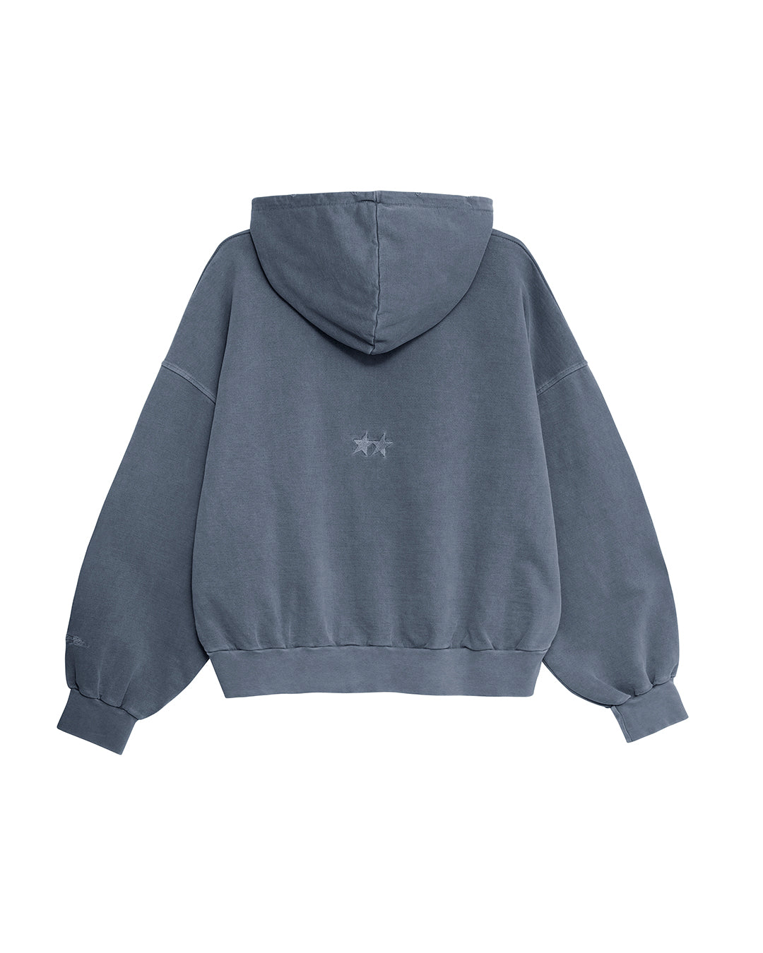 Pigment Dyed Blue Icon Hoodie