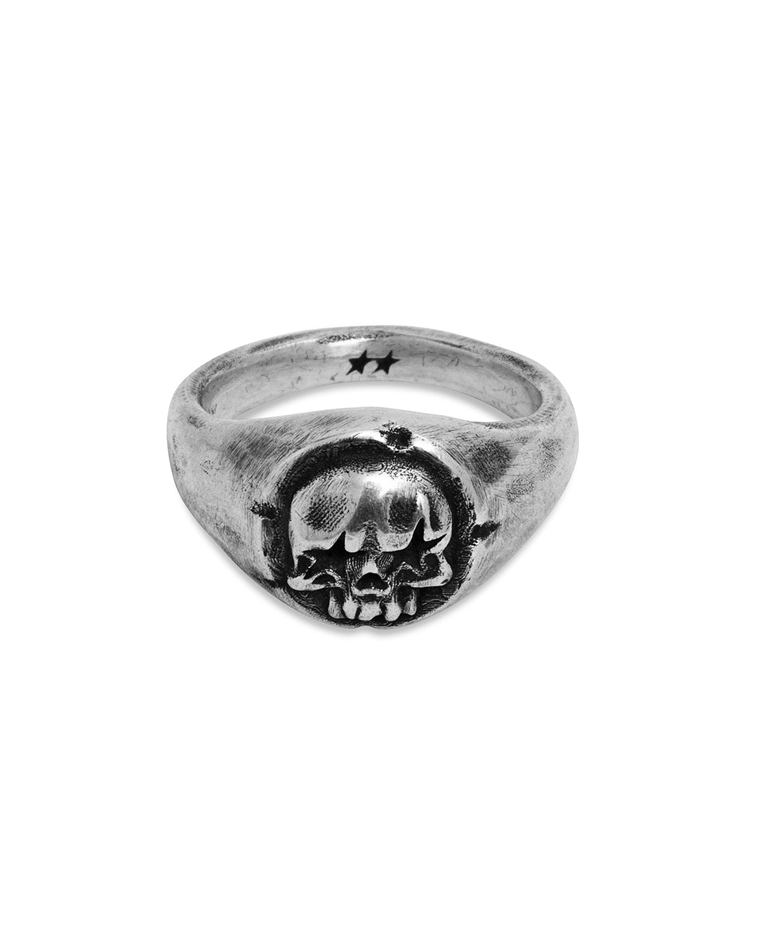 THIRTEEN DESIGNS 20号 skull signet ring Skull Signet Ring – Twojeys