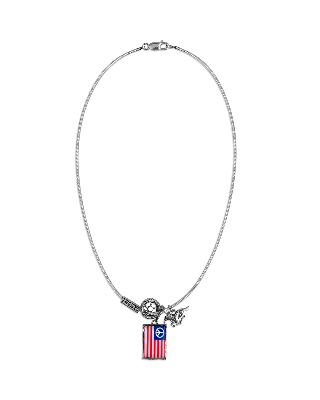Peace & Gas Necklace