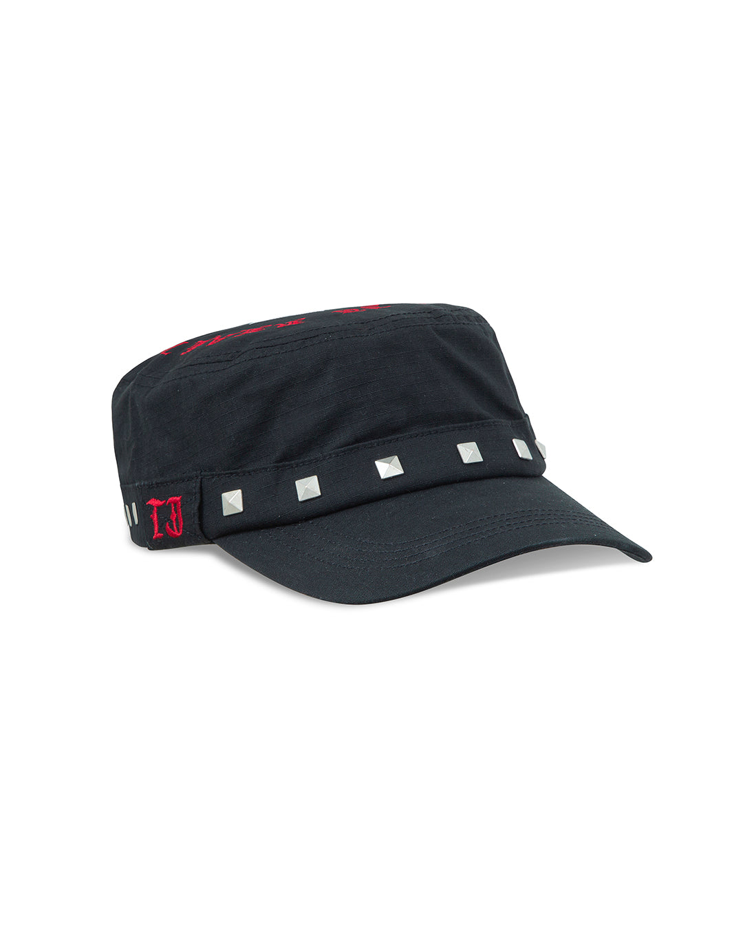 Studded Black Guerrilla Cap – Twojeys