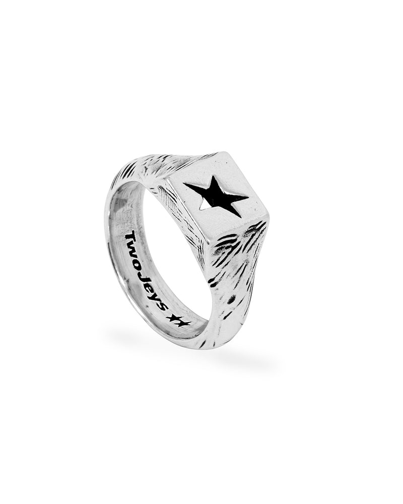 Bague Hollow Star 