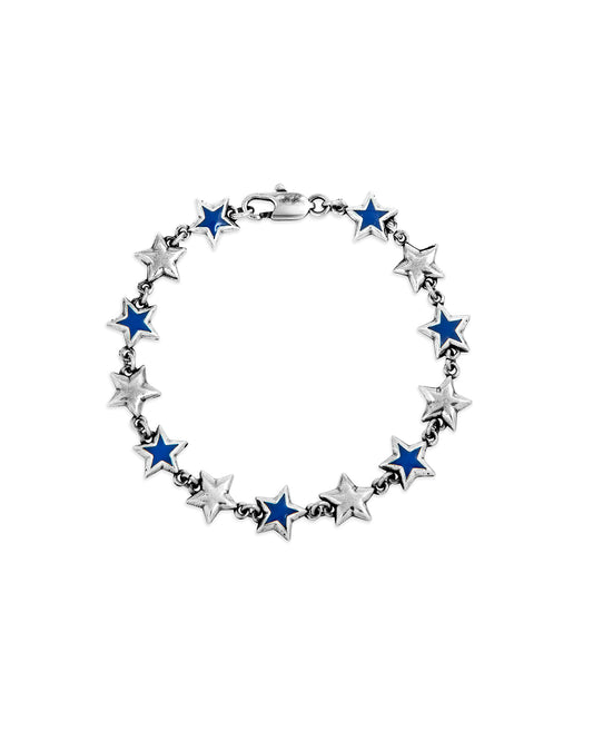 Enameled Stars Bracelet