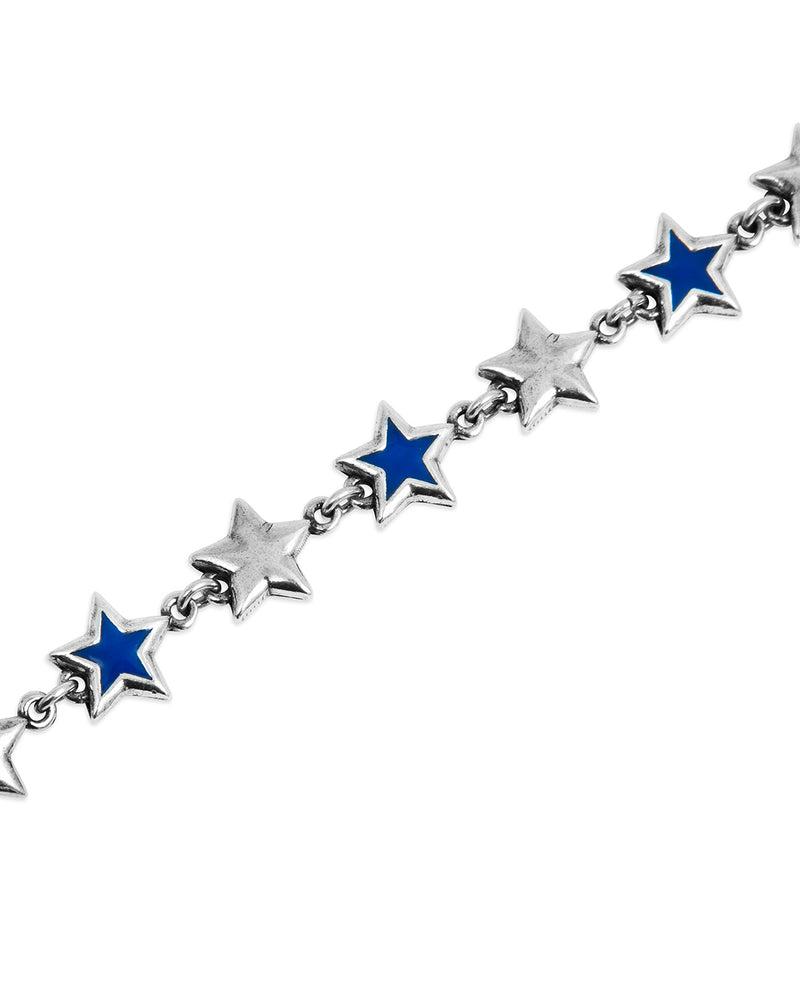 Enameled Stars Bracelet