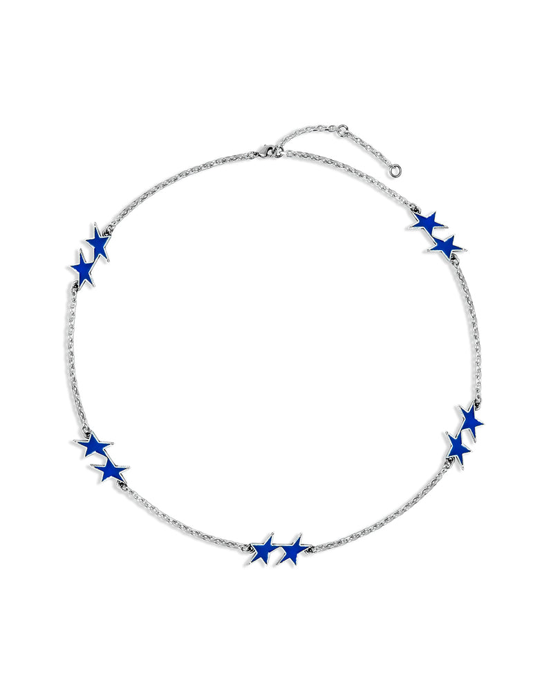 Enameled Icon Necklace