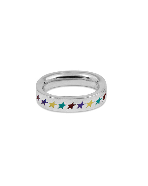Enameled Multicolor Icon Link L
