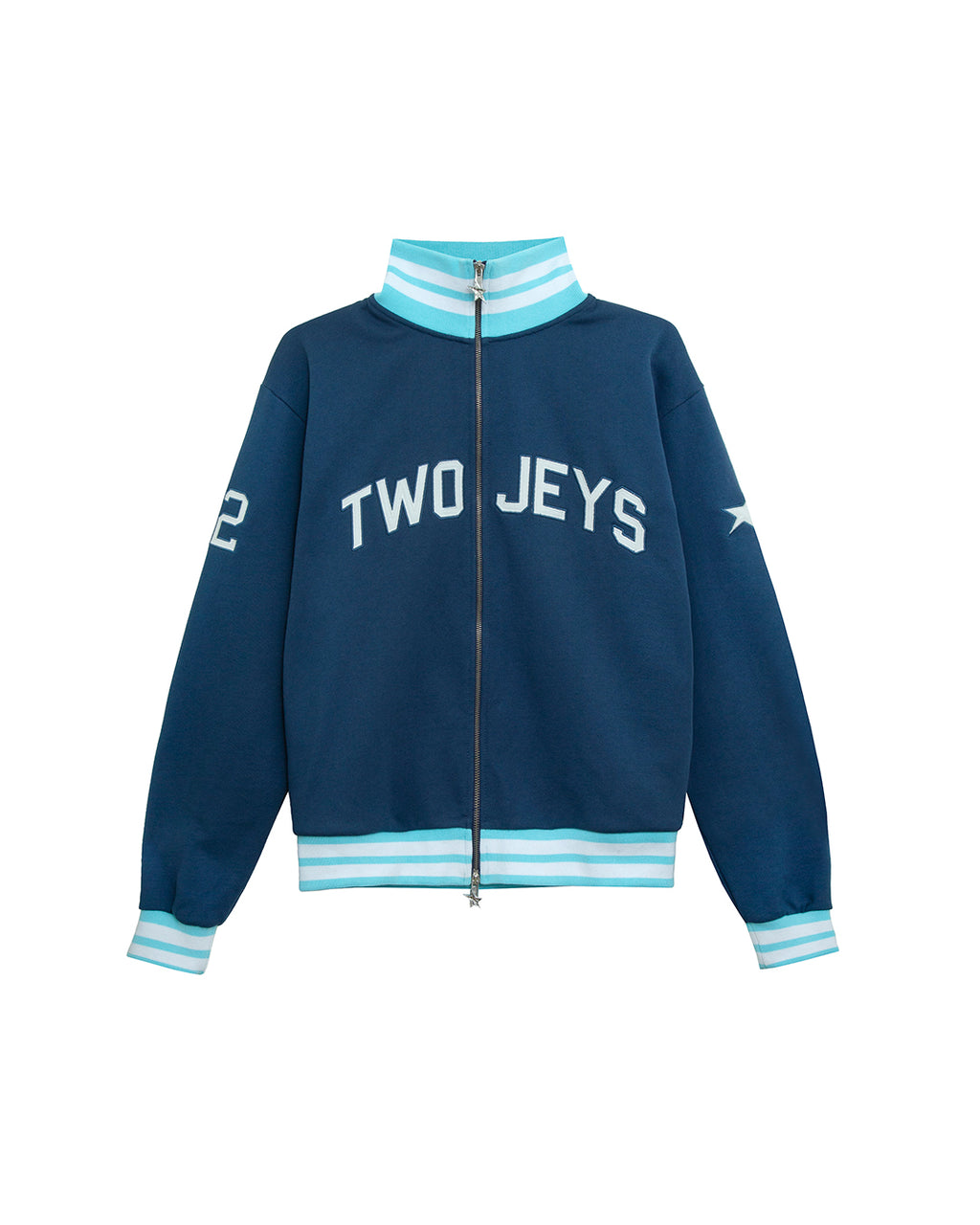 Varsity Full-zip Blue