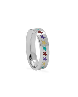Enameled Multicolor Icon Link L