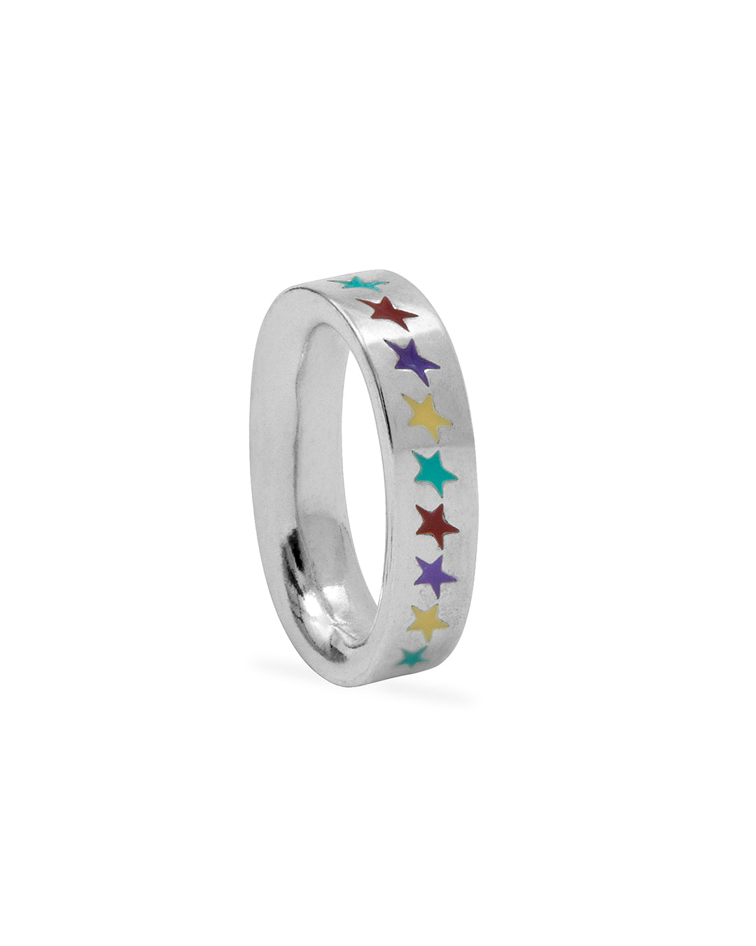 Enameled Multicolor Icon Link L