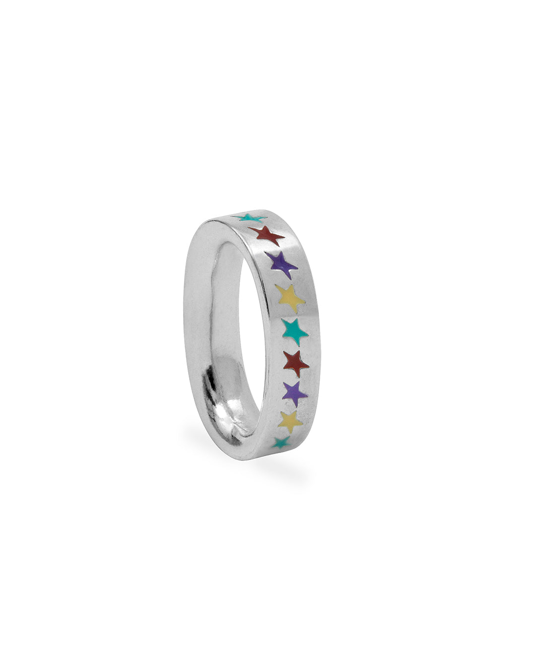 Enameled Multicolor Icon Link M