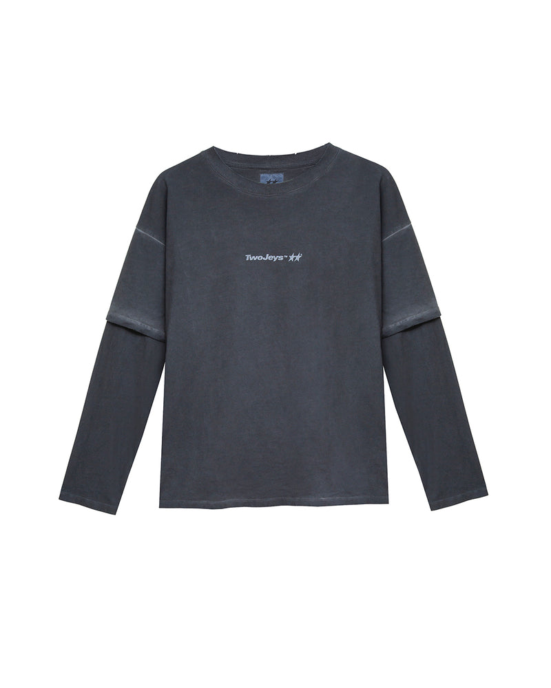 Icon Washed Black Long Sleeve