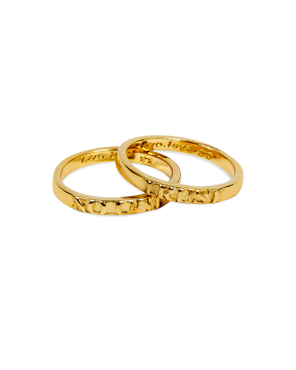 Trust No One Ring Set